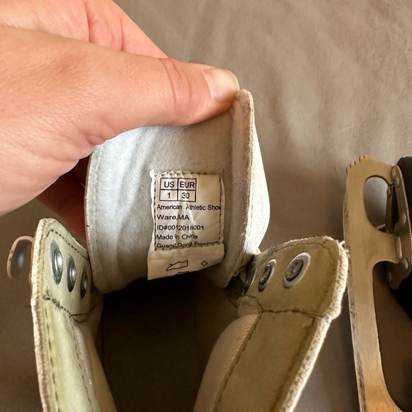 COPY - American youth ice skates, figure skates size 1 white - Picture 8 of 8